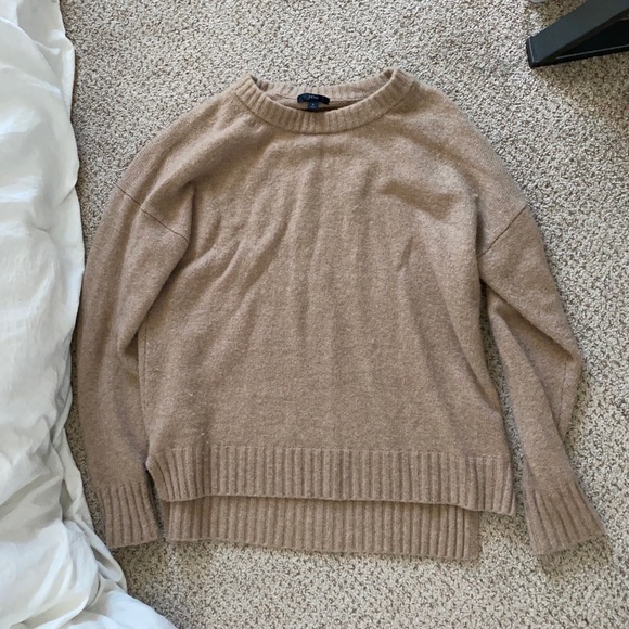 Brown cashmere sweater - Picture 3 of 3